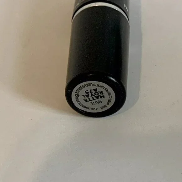 MAC 'Matte Royal' Matte Cobalt Blue Lipstick Limited Edition ** USED** Rare - Picture 2 of 6